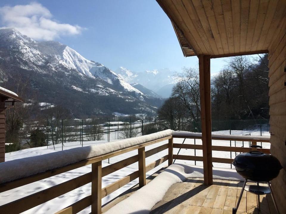 Chalet de l'Ours Brun, gîte 3 étoiles Gere-Belesten Exterior foto